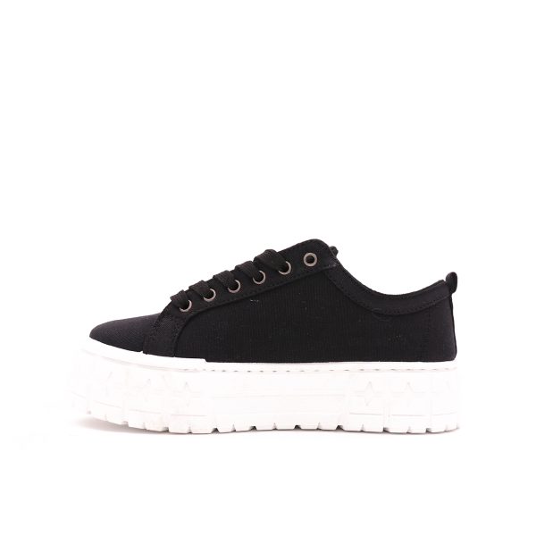 The Devil Wears.. Platform Sneakers, Zwart