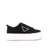 The Devil Wears.. Platform Sneakers, Zwart