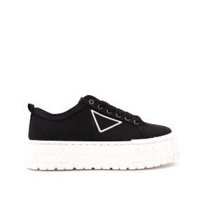 The Devil Wears.. Platform Sneakers, Zwart