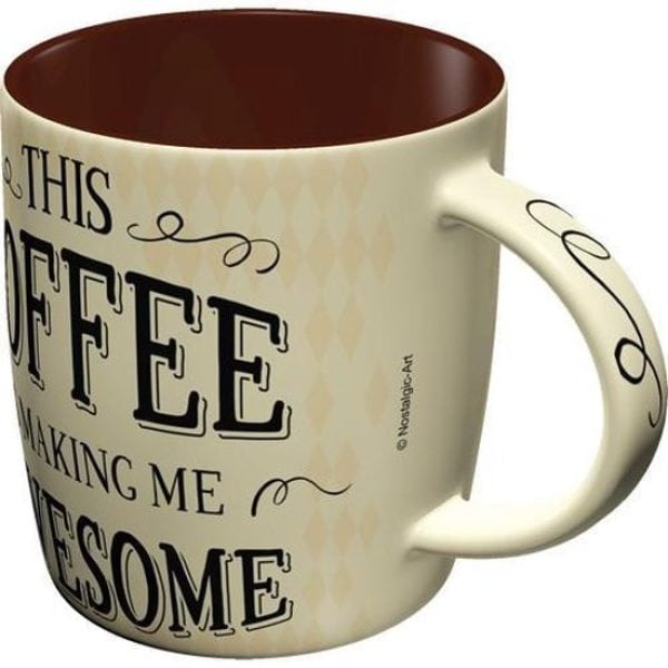 This Coffee Is Making Me Awesome Mok