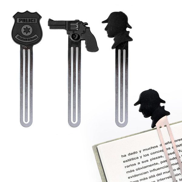 Thriller Boekenlegger (Set Van 3)