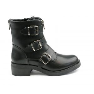 Triple Buckle Boots