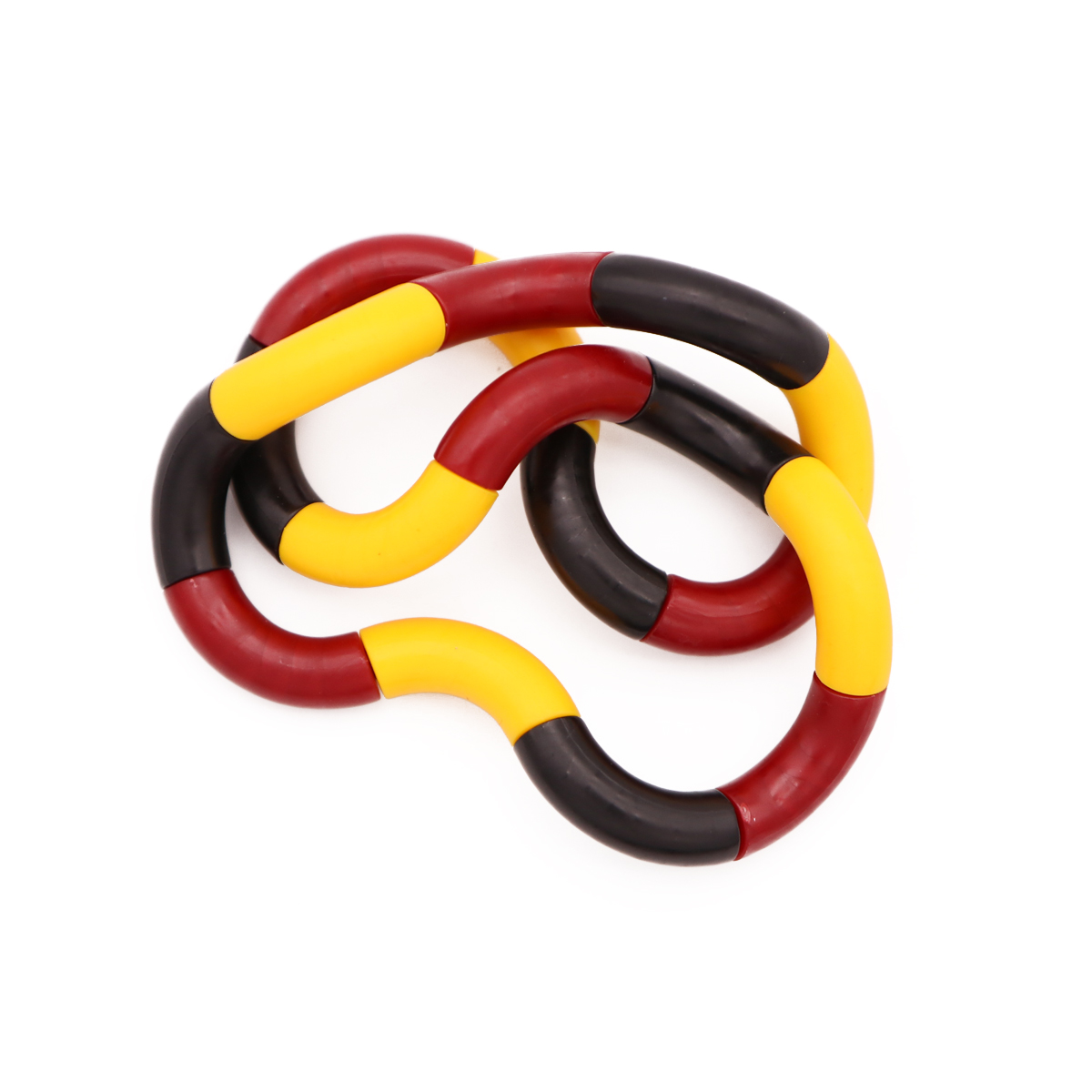 Twister Twist, Fidget Toy - Rood/Geel/Zwart
