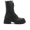 Veterboots Met Chunky Zool, Zwart