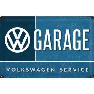 VW Garage - Metalen Postcard