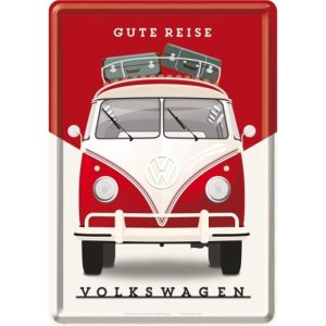 VW T1 Bulli - Metalen Postcard