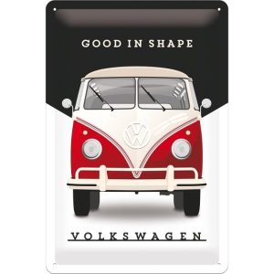 VW Bulli Good Shape - Metalen Wandplaat