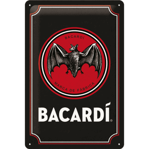 Bacardi - Metalen Wandplaat