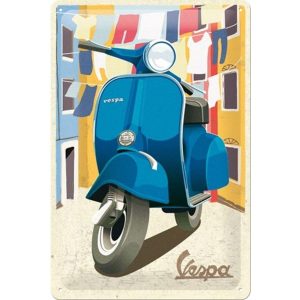 Vespa Italian Laundry - Metalen Wandplaat