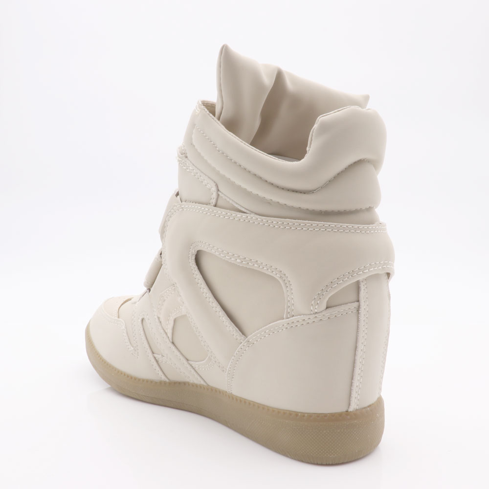 Oranje procent Heer Wedge Sneakers met sleehak - Beige kopen? | EXPO