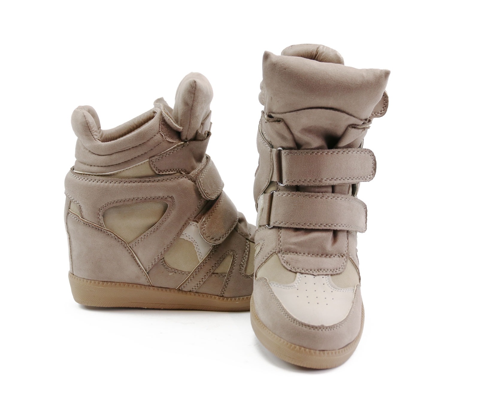 behalve voor toernooi spectrum Wedge Sneakers met sleehak - Khaki kopen? | EXPO