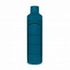 YOS Bottle Waterfles Met Pillendoos - Blauw