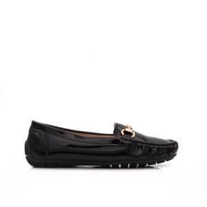 Zwarte Lak Loafers